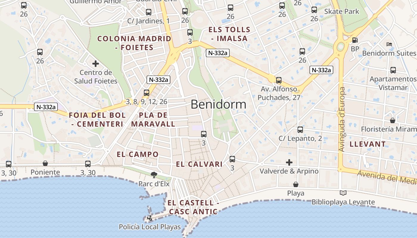 map